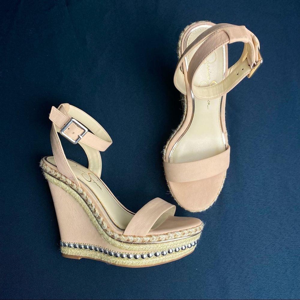 Jessica Simpson Platform Wedges Size 8.5